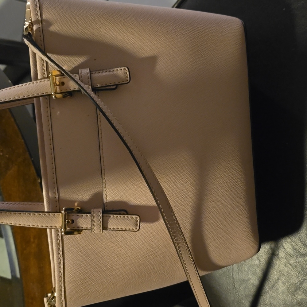 Michael Kors Jet Set Travel Extra-Small Saffiano Leather Top-Zip Tote Bag - Picture 2 of 6